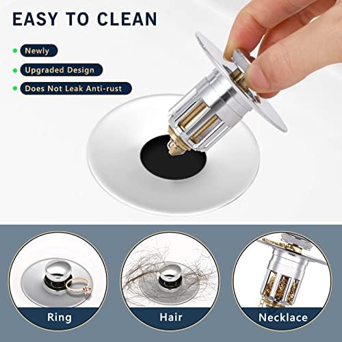 Universal 2 in 1 Sink Stopper Full Brass