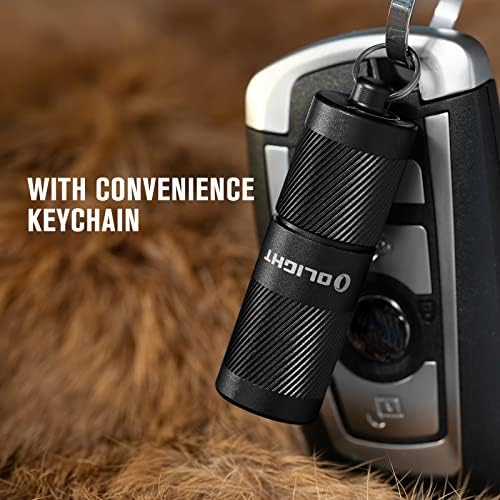 OLIGHT Oclip Rechargeable Flashlight Dual Light Sources 300 Lumens EDC Keychain Light