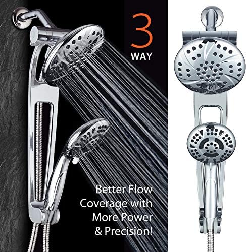 AquaDance Chrome AQUABAR High-Pressure 3-Way Spa Combo
