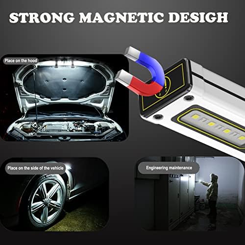 DLHONORV LED Rechargeable EDC Flashlight Super Bright Tactical Pocket Torch