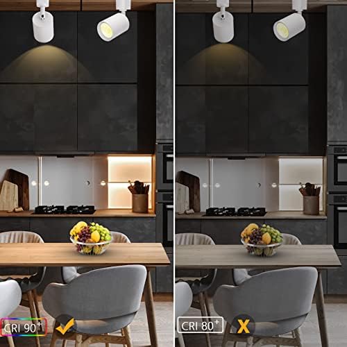 VANoopee 12-Light LED Track Lighting KitModern Durable Energy-Efficient