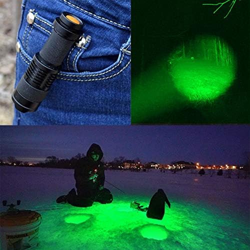 Green light flashlight