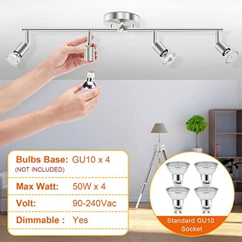 HURYEE Foldable LED Ceiling Light Kit