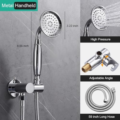 Handheld Shower with Vintage Telephone Shape
