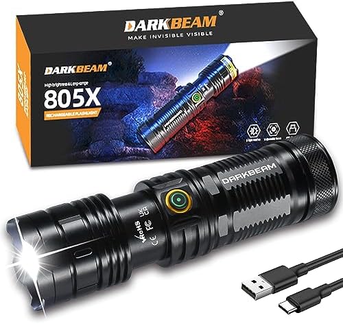 DARKBEAM High-Lumen Tactical Flashlight