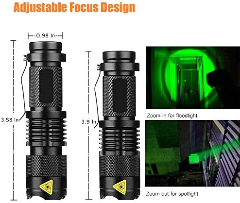 Green light flashlight