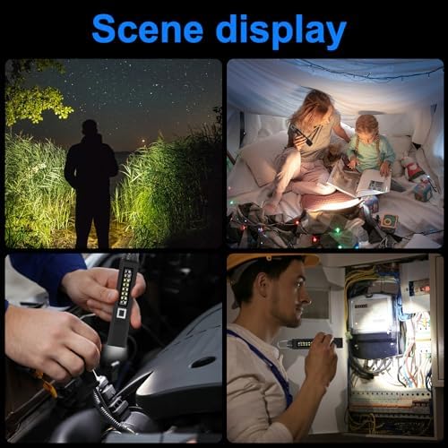 YCeru Super Bright Rechargeable LED Flashlight