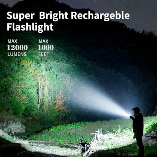 MOLAER Rechargeable LED Tactical flashlight Small compact and high-luminosity