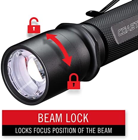 Coast TX11R 635 Lumen Spotlight Flood Slide Focus Durable Rechargeable