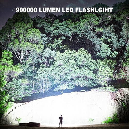 Cinlinso Super Bright LED Flashlight with 5 Modes and IPX7 Waterproof